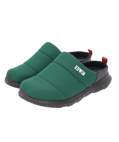 EDWIN（エドウィン）の「EDWIN クロッグシューズ EW9484（サンダル・レディース・ブラック/ダークグリーン/カーキ・24.5cm/23.5cm/22.5cm）」の2枚目の写真