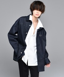 ADRER デニムジャケット　ブルゾン ADRER ブルゾン アウター 3way zip sleeve blast denim blouson