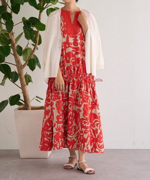 セール】IKIMONOアップリケワンピース（ワンピース）｜BEARDSLEY