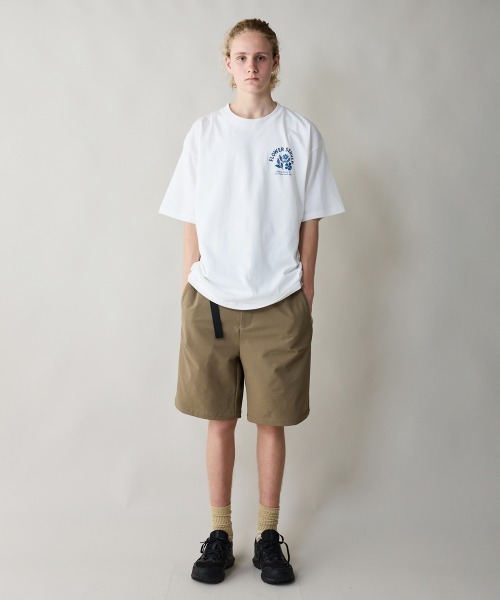 rehacer（レアセル）の「rehacer : Wind Bloom Open End T-shirt / ウインドブルーム オープンエンド Tシャツ（Tシャツ/カットソー・メンズ・ホワイト/ネイビー/スミクロ・MEDIUM/LARGE/X-LARGE/SMALL）」の14枚目の写真