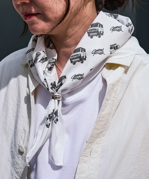 GORDON MILLER 3CARS バンダナ（ストール/ショール）｜GORDON