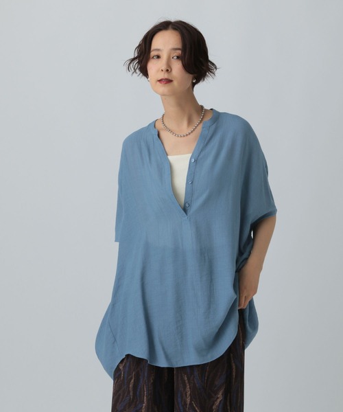 セール】スキッパードルマンチュニックSS 498446（チュニック