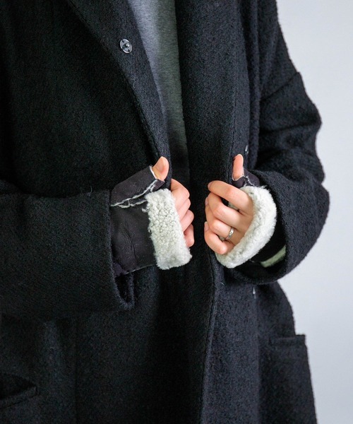 フィンガーレスミトン 楽天市場】手袋 レディース 指無し ミトン 2way ブランド ボア ニット