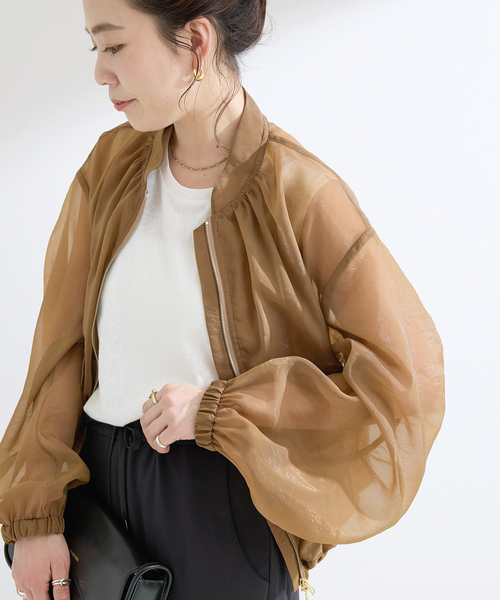 手洗い可 / A2シアーブルゾン（その他アウター）｜B.C STOCK（ベーセー