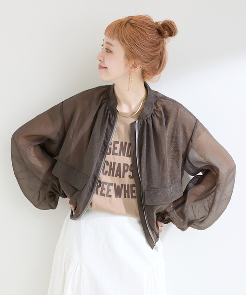 手洗い可 / A2シアーブルゾン（その他アウター）｜B.C STOCK