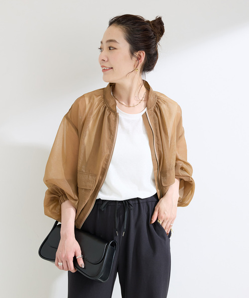 手洗い可 / A2シアーブルゾン（その他アウター）｜B.C STOCK