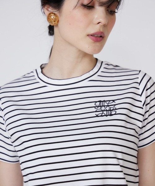 Maglie le cassetto（マーリエ ル カセット）の「LOVERコンパクトTシャツ（Tシャツ/カットソー・レディース・ブラック/その他・9号/7号）」の14枚目の写真