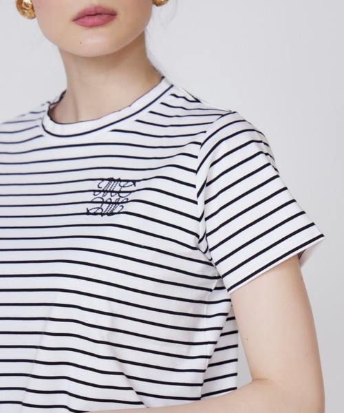 Maglie le cassetto（マーリエ ル カセット）の「LOVERコンパクトTシャツ（Tシャツ/カットソー・レディース・ブラック/その他・9号/7号）」の13枚目の写真