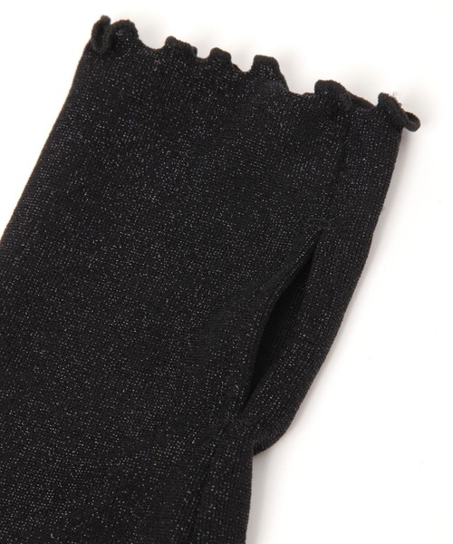 GLOBAL WORK（グローバルワーク）の「ラメUV冷感アームカバー/498364（アームカバー・レディース・ライトグレー/ブラック/ベージュ・FREE）」の5枚目の写真