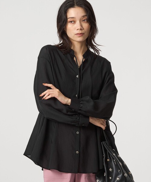 結論シリーズ】ミルフィーユフレアブラウス（シャツ/ブラウス