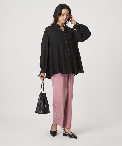 greenlabelrelaxing【結論シリーズ】ミルフィーユフレアブラウス 結論シリーズ】ミルフィーユフレアブラウス（シャツ/ブラウス）｜green