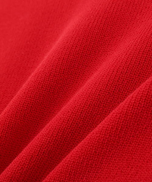 FREE'S MART（フリーズマート）の「Ｖネックポロノースリーブニット（ニット/セーター・レディース・ホワイト/レッド/ネイビー・FREE）」の11枚目の写真