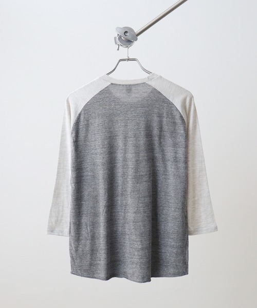 TRUSS(トラス)の「TRUSS トライブレンドラグラン7分袖Tシャツ(Tシャツ/カットソー・レディース・グレー系2・M)」の5枚目の写真