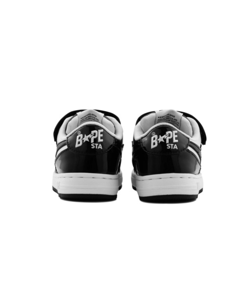 A BATHING APE（アベイシングエイプ）の「BAPE STA ICON KIDS #1（スニーカー・キッズ・ブラック/グリーン・17/16/19/14.0cm/18/15 ）」の5枚目の写真