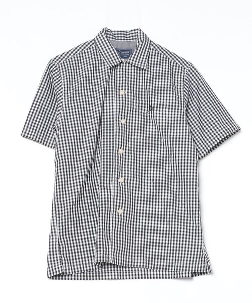 「The DUFFER of ST.GEORGE」 半袖シャツ LARGE ブラウン メンズ 人気SALE，格安