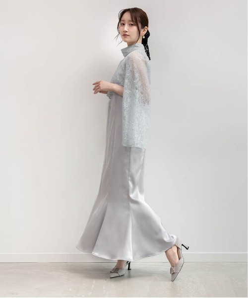 RANDA（ランダ）の「ビジューパーツストラップパンプス（パンプス・レディース・グレー/ブラック/アイボリー・S/M/LL/L）」の20枚目の写真