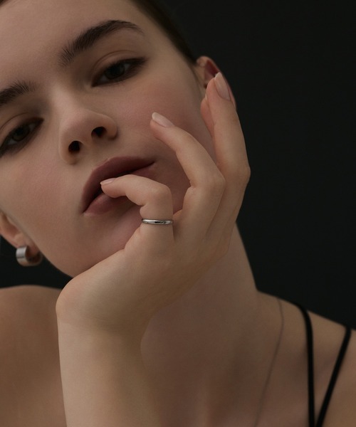 CENE（セネ）の「【CENE】セネ/ストーンピンキーリング（リング・レディース・ゴールド/シルバー・#1/#3/#5）」の11枚目の写真