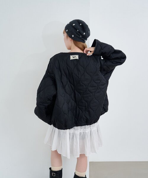 Kastane（カスタネ）の「【新色追加/4色展開】パールニットビーニー（ニットキャップ/ビーニー・レディース・キャメル/グレー/アイボリー/ブラック・FREE）」の17枚目の写真