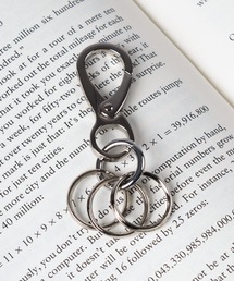 make a ray!（メイク ア レイ！）の「【91-1】カラビナ 3連 キーリング（キーケース/キーアクセサリー）」