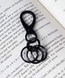 make a ray!（メイク ア レイ！）の「【91-1】カラビナ 3連 キーリング（キーケース/キーアクセサリー）」