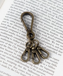 make a ray!（メイク ア レイ！）の「【91-1】カラビナ 3連 キーリング（キーケース/キーアクセサリー）」