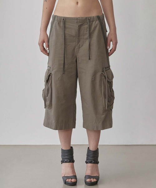 SCULPTOR(スカルプター)の「Bermuda Utility Pants(その他パンツ・レディース・カーキ/ネイビー/モカ・LARGE/MEDIUM/SMALL/X-SMALL)」の1枚目の写真