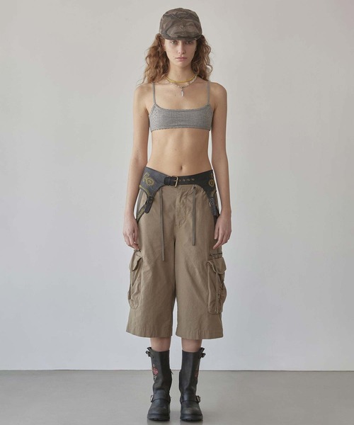 SCULPTOR(スカルプター)の「Bermuda Utility Pants(その他パンツ・レディース・カーキ/ネイビー/モカ・LARGE/MEDIUM/SMALL/X-SMALL)」の4枚目の写真