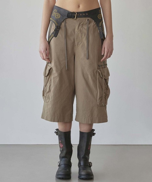SCULPTOR(スカルプター)の「Bermuda Utility Pants(その他パンツ・レディース・カーキ/ネイビー/モカ・LARGE/MEDIUM/SMALL/X-SMALL)」の6枚目の写真