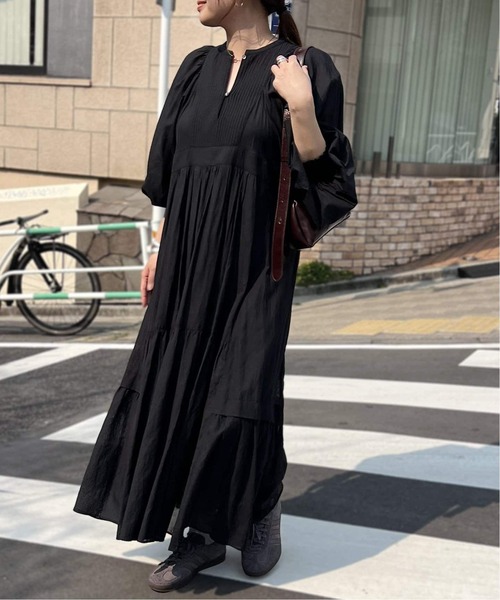 JOURNAL STANDARD(ジャーナルスタンダード)の「《追加4》オリエンタルマキシワンピース(ワンピース・レディース・ブルー/ブラウン/ブラック・FREE)」の11枚目の写真