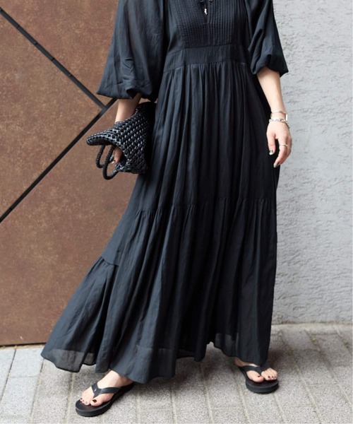 JOURNAL STANDARD(ジャーナルスタンダード)の「《追加4》オリエンタルマキシワンピース(ワンピース・レディース・ブルー/ブラウン/ブラック・FREE)」の17枚目の写真