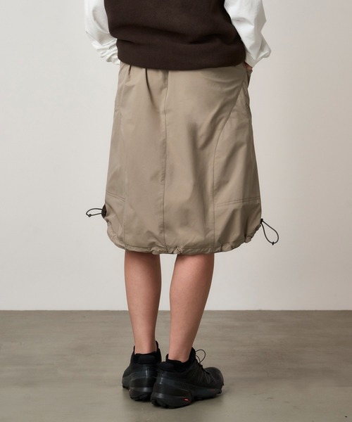 Gramicci(グラミチ)の「HADLEY 4WAY SKIRT|ハドリー4WAYスカート(スカート・レディース・シアン/オリーブ/キャメル・S/M/L)」の5枚目の写真