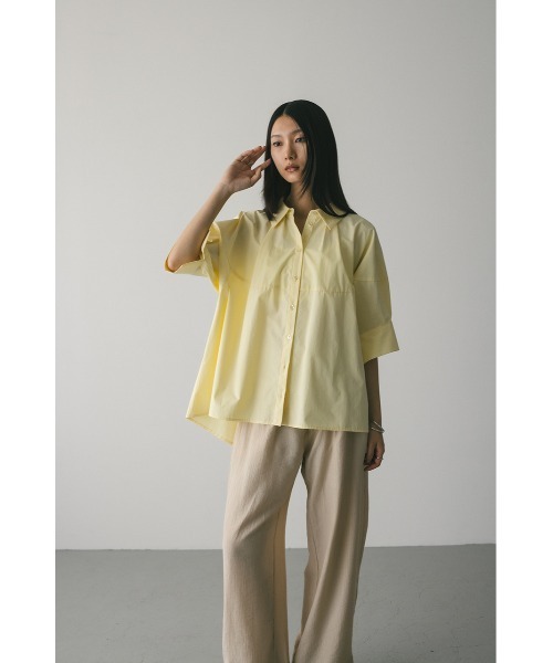 セール】フォルムテントラインシャツ（シャツ/ブラウス