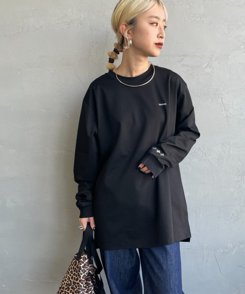 TATRAS/タトラス] SICADO ワンポイントロゴ ロングスリーブT