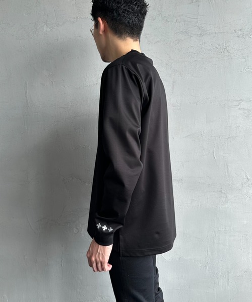 TATRAS タトラス 刺繍ロゴ ロングTシャツ TATRAS/タトラス] SICADO ワンポイントロゴ ロングスリーブT