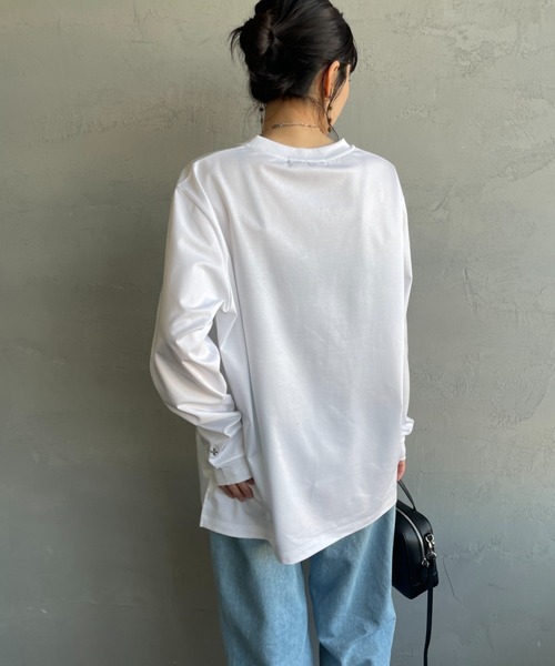 TATRAS/タトラス] SICADO ワンポイントロゴ ロングスリーブT