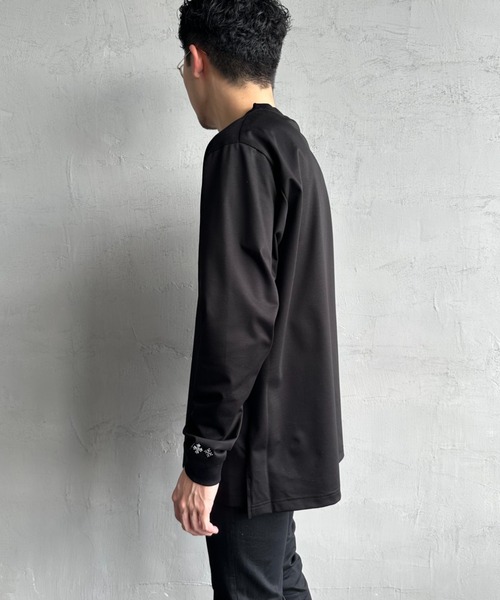 TATRAS/タトラス] SICADO ワンポイントロゴ ロングスリーブT