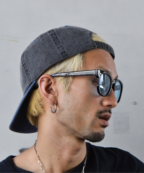 DOUBLE STEAL(ダブルスティール)の「DOUBLE STEALカラーレンズサングラス(ウェリントン・ボストン)(サングラス・メンズ・ブルー系1/イエロー系1/ブラック系1/グレー系1/ブラック系2/ベージュ系1/グリーン系1/ブルー系2/クリア/グレー系2/グレー系3/ブラウン系1・FREE)」の22枚目の写真