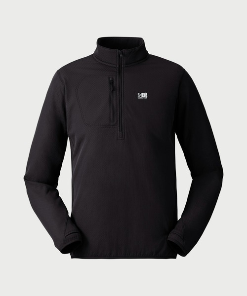 karrimor（カリマー）の「octa thermal half-zip（Tシャツ/カットソー・メンズ・ブラック/グレー/ネイビー・L/M/S/XL/XS）」の2枚目の写真