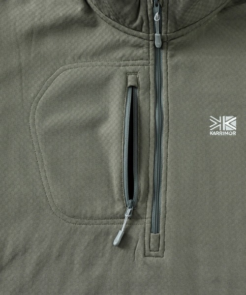 karrimor（カリマー）の「octa thermal half-zip（Tシャツ/カットソー・メンズ・ブラック/グレー/ネイビー・L/M/S/XL/XS）」の10枚目の写真