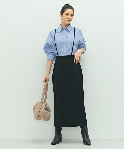 NOLLEY’S Sophi(ノーリーズソフィ)の「ウォッシャブルストラップ付2WAYタイトスカート(スカート・レディース・ブラック/カーキ・38/36/34)」の11枚目の写真