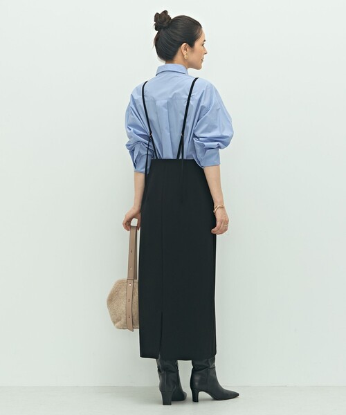 NOLLEY’S Sophi(ノーリーズソフィ)の「ウォッシャブルストラップ付2WAYタイトスカート(スカート・レディース・ブラック/カーキ・38/36/34)」の15枚目の写真