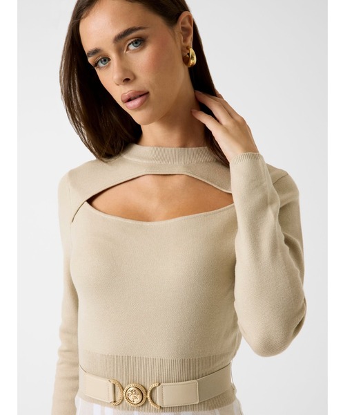 LS Coraline Sweater Dress ワンピース ドレス | GUESS(ゲス) JAPAN