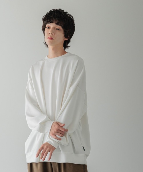 LOWRYS FARM（ローリーズファーム）の「【LFM(U)】ＴＲＰＵ　ＤＯＬＭＡＮ／ＴＬＳ　599589（Tシャツ/カットソー・メンズ・イエロー/チャコールグレー/ホワイト/ブラック・LARGE/MEDIUM/SMALL）」の14枚目の写真