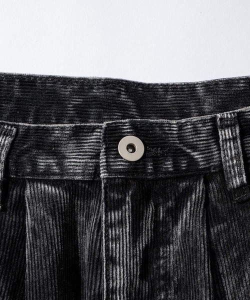 PLAN To(プラントゥ)の「Vintage Design Corduroy Wide Pants / ヴィンテージデザインコーデュロイワイドパンツ(その他パンツ・メンズ・ブラック/ブラウン・SMALL/MEDIUM/LARGE)」の19枚目の写真