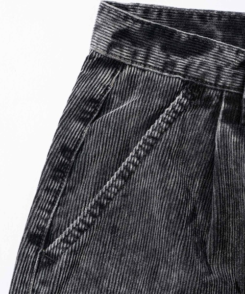 PLAN To(プラントゥ)の「Vintage Design Corduroy Wide Pants / ヴィンテージデザインコーデュロイワイドパンツ(その他パンツ・メンズ・ブラック/ブラウン・SMALL/MEDIUM/LARGE)」の20枚目の写真