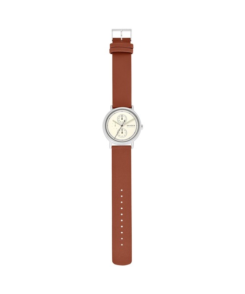 SKAGEN（スカーゲン）の「スカーゲン 腕時計 メンズ アナログ レザー SKW6942（アナログ腕時計・メンズ・ブラウン・FREE）」の6枚目の写真