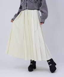 HARE | アシメジャガードプリーツスカート(HARE)(スカート)