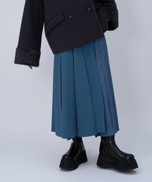 HARE | アシメジャガードプリーツスカート(HARE)(スカート)