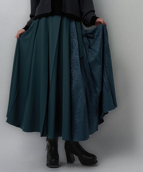 【未使用】HARE　アシメジャガードプリーツスカート HARE｜アシメジャガードプリーツスカート | Rakuten Fashion