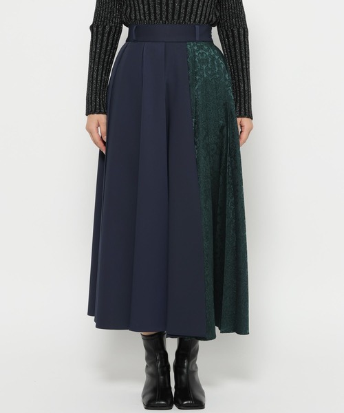 アシメジャガードプリーツスカート(HARE)（スカート）｜HARE（ハレ）の